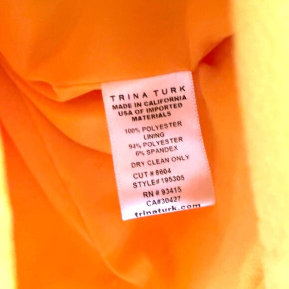 Trina Turk Women's Reef Zippered Swing Dress - Size XS - Picture 8 of 8